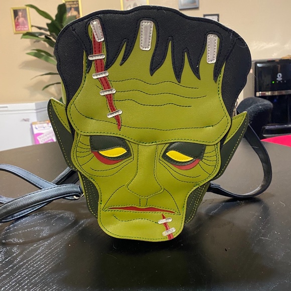 Vixen by Micheline Pitt Handbags - Vixen by Micheline Pitt Frankenstein’s Monster backpack